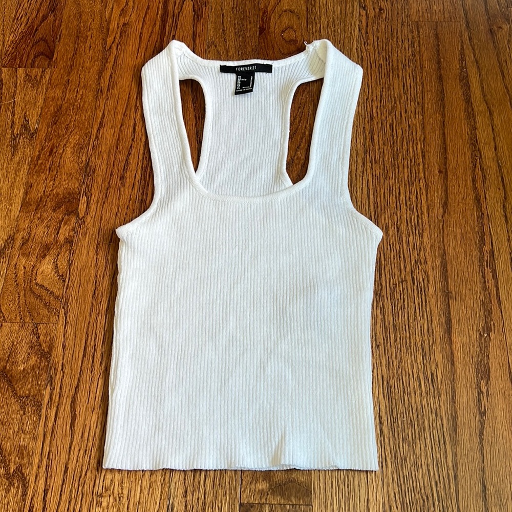 Forever 21 White tank top
